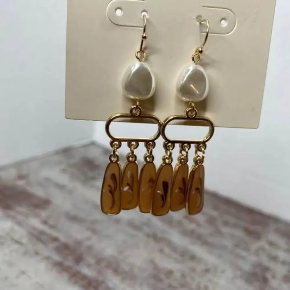 New A New Day Target Statement Earrings costume jewelry BoHo bohemian ￼